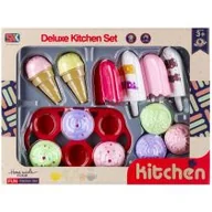 Zabawy w naśladowanie dorosłych - Zestaw kuchenny Lody MEGA CREATIVE 526098 - miniaturka - grafika 1