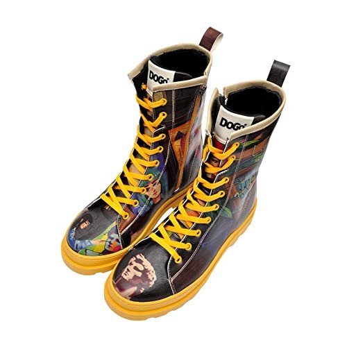 DOGO Damskie sztyblety Gisele, Multicolore, 37 EU