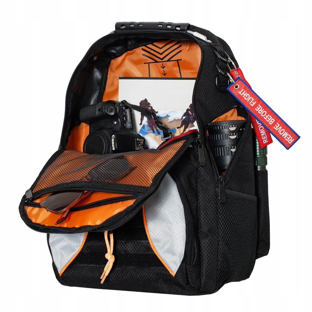Plecak dla miłośników lotnictwa Flight Recorder Travel Backpack