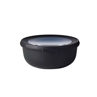 Mepal Mepal Cirqula Nordic Black 0,75 L Czarna Miska Kuchenna Plastikowa Z Pokrywką - Miski i półmiski - miniaturka - grafika 1