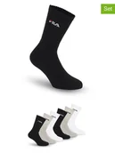 Skarpetki męskie - Fila Skarpety (6 par) w kolorze białym, czarnym i szarym do tenisa - miniaturka - grafika 1