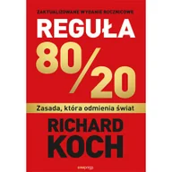 Zarządzanie - one press Reguła 80/20 Zasada, która odmienia świat - miniaturka - grafika 1