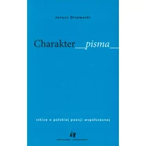 Instytut Książki Charakter pisma - Janusz Drzewucki - Felietony i reportaże - miniaturka - grafika 1