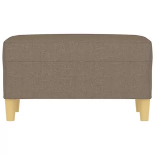 Ławka, taupe, 70x35x41 cm, tapicerowana tkaniną - Ławki do przedpokoju - miniaturka - grafika 4