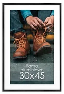 Ramki na zdjęcia - Czarna rama aluminiowa 30x45 cm - miniaturka - grafika 1