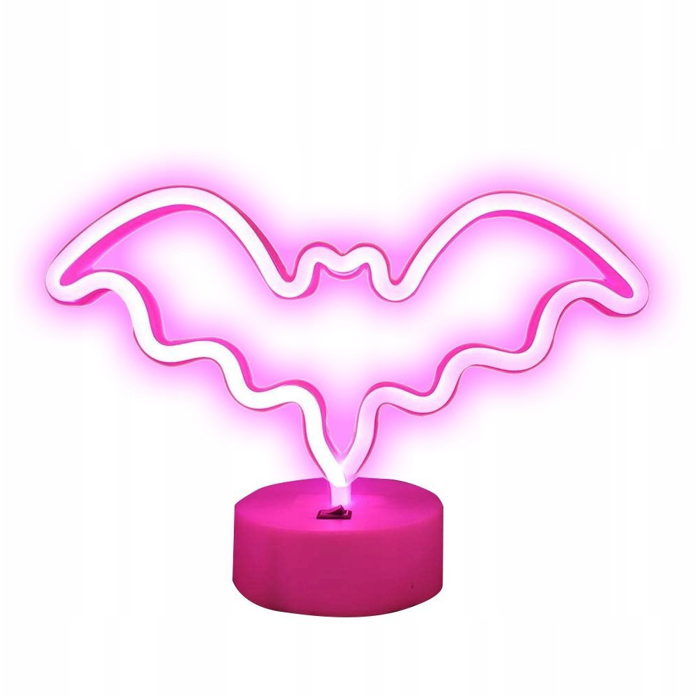 LAMPKA LED NEON BATMAN NIETOPERZ USB/BATERIE PRO