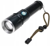 Latarki - CREE Bardzo Mocna Latarka Taktyczna Led XHP50 - miniaturka - grafika 1