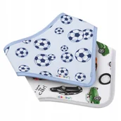 Śliniaki i fartuszki - Akuku A1462 Śliniak rzep-chusteczka 2szt - miniaturka - grafika 1