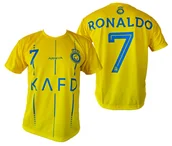 Piłka nożna - koszulka RONALDO t-shirt dla dziecka AL NASSR SK - miniaturka - grafika 1