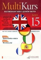 Książki do nauki języka angielskiego - Multikurs Multimedialny kurs 5 języków obcych Tom 15 z CD - miniaturka - grafika 1