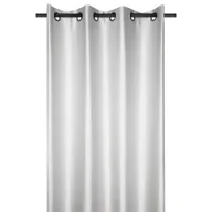 Zasłony - Stof Zasłona Edimbourg 140x260 srebrna - miniaturka - grafika 1