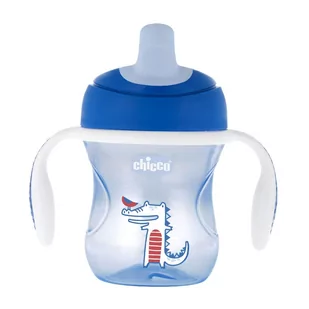 Chicco Chicco Kubek Niekapek z Ustnikiem dla Chłopca 6m+ Kubek Chicco z twardym ustnikiem 200 ml TOW008448 - Kubki dla dzieci - miniaturka - grafika 4