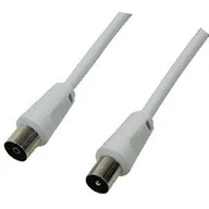 Kable - Logilink Kabel koncentryczny męsko/żeński, dl. 1,5m AKLLIVT00CA1060 - miniaturka - grafika 1