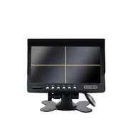 Kamery cofania - Monitor LCD 7 cali 4-PIN 4 kanały Quad na stopce - miniaturka - grafika 1