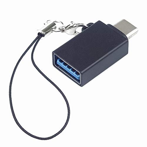 Adapter PremiumCord USB-C męski - USB3.0 A żeński, OTG, czarny z wiszącym oczkiem