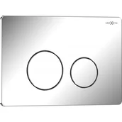 Przyciski spłukujące - Mexen Tex 06 przycisk spłukujący stal nierdzewna, chrom błyszczący - 6106-03 - miniaturka - grafika 1