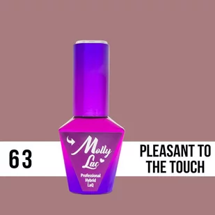 Molly Lac Lakier hybrydowy MollyLac Delicate Woman Pleasant To The Touch 10 g Nr 63 - Lakiery hybrydowe - miniaturka - grafika 1