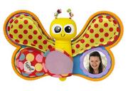 Zabawki interaktywne dla dzieci - Lamaze Motylkowy album z dźwiękami - miniaturka - grafika 1