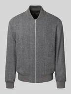 Kurtki męskie - Bomberka o kroju regular fit z mieszanki wełny model ‘JENS’ - miniaturka - grafika 1