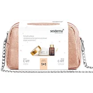 Serum do twarzy - SESDERMA Sesderma Zestaw C-VIT krem nawilżający, serum liposomowe, kosmetyczka, 50ml + 30ml 1972-uniw - miniaturka - grafika 1