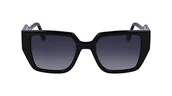 Okulary przeciwsłoneczne - KARL LAGERFELD KL6098S Okulary przeciwsłoneczne, czarne, jeden rozmiar dla kobiet, czarny, rozmiar uniwersalny - miniaturka - grafika 1