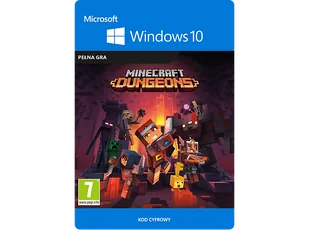 Kod aktywacyjny MICROSOFT PC Minecraft: Dungeons - Kody i doładowania cyfrowe - miniaturka - grafika 1
