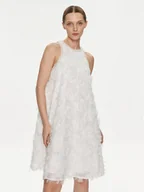 Sukienki - YAS Sukienka koktajlowa Pazy 26028873 Biały Standard Fit - miniaturka - grafika 1