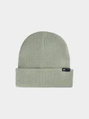 Czapki męskie - 4F Czapka zimowa męska - zielona M - miniaturka - grafika 1