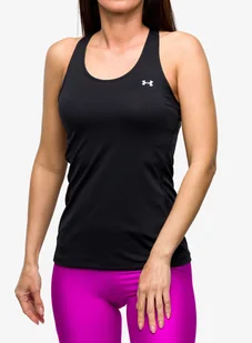 Tank top damski Under Armour HeatGear Armour Racer Tank - black - Koszulki i topy damskie - miniaturka - grafika 1