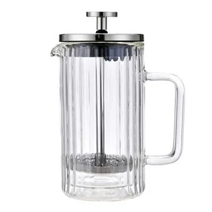 Zaparzacz KLAUSBERG KB-7756 Przeźroczysto-srebrny (350 ml) - Zaparzacze i kawiarki - miniaturka - grafika 1