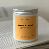 Świece - No Risk, No Magic – Świeca Sojowa w Szkle 250 ml - miniaturka - grafika 1