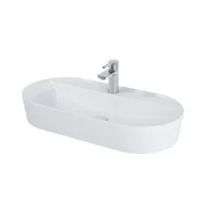 Umywalki - Elita Glam umywalka ceramiczna Babette 82 white gloss 145109 5907546863203 - miniaturka - grafika 1