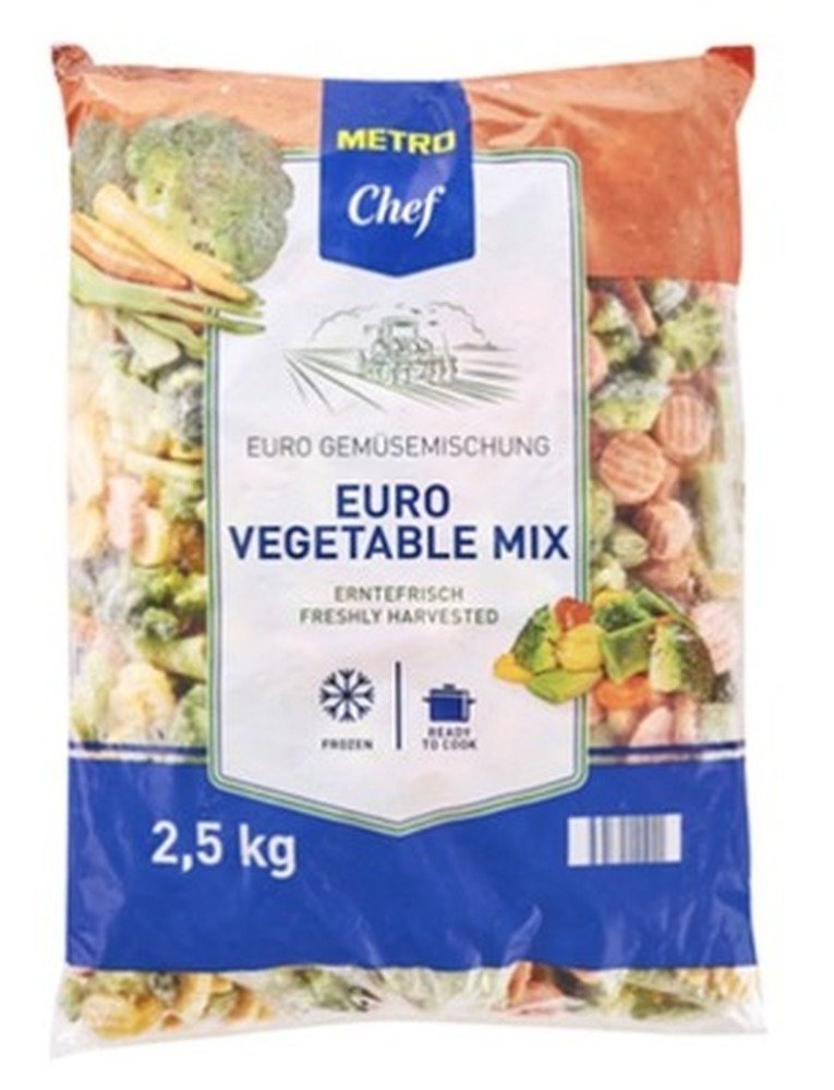 TGE Euro Mix Mieszanka Warzywna 2,5 kg