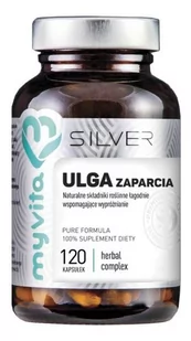 MyVita SILVER Ulga zaparcia 120 kaps - Układ pokarmowy - miniaturka - grafika 1