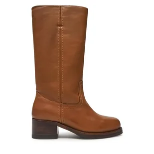 Kozaki Bronx Ky-Ley 14344-V Brązowy - Kozaki damskie - miniaturka - grafika 1