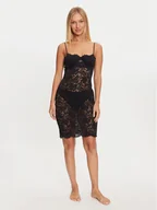 Bielizna nocna - Guess Koszula nocna O4BK00 KCCO0 Czarny Regular Fit - miniaturka - grafika 1