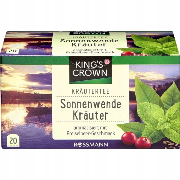 Herbata King'S Crown Sonnenwende Krauter z Niemiec