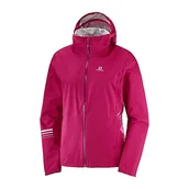 Kurtki damskie - SALOMON Damska kurtka sportowa Lightning Wp z mieszanki syntetycznej wiśniowy XS - miniaturka - grafika 1