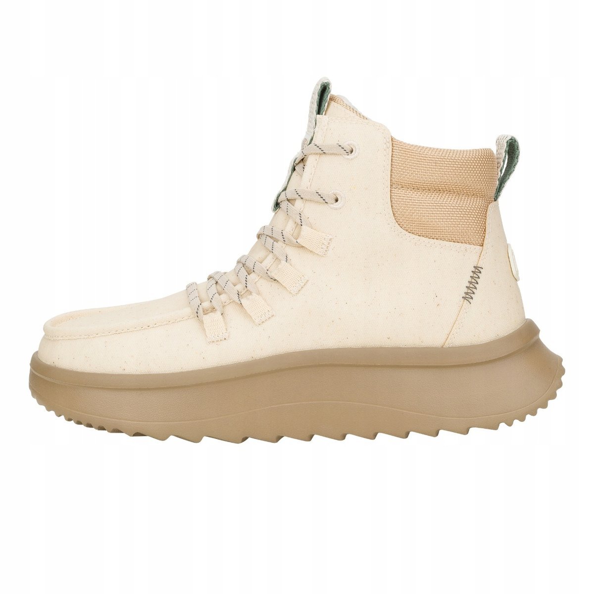 Damskie Buty Botki Trzewiki Zamszowe HeyDude Wendy Peak Apres Twill 38