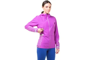 RONHILL Kurtka biegowa damska TECH AFTERHOURS JACKET thistle/cobalt - Kurtki i kamizelki sportowe damskie - miniaturka - grafika 8