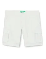 Spodenki damskie - United Colors of Benetton Szorty męskie, Biały 18 l, 44 PL - miniaturka - grafika 1