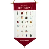 Ozdoby bożonarodzeniowe - Kalendarz Adwentowy XMAS  wzór XM15 | Dziadek do orzechów - miniaturka - grafika 1