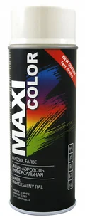 Lakier W Sprayu Do Plastiku Metalu Drewna Kremowy 9001 Maxi Color - Chemia warsztatowa - miniaturka - grafika 1