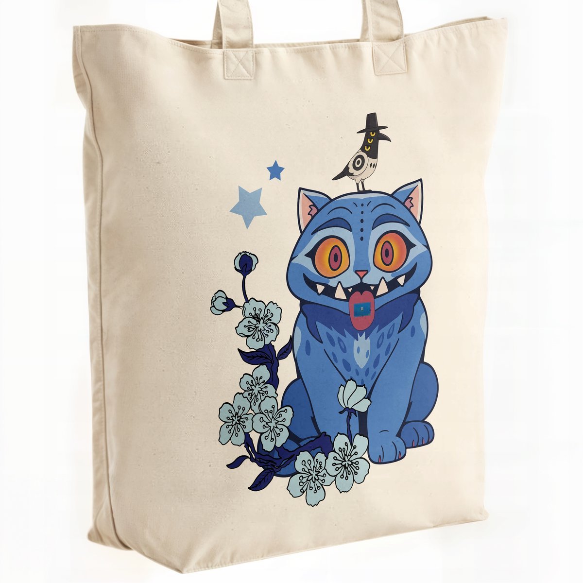 Torba bawełniana premium KPopowe Łowczynie Demonów Huntrix Saja Dla Fanów