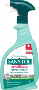 SPRAY UNIWERSALNY 750ML SANYTOL PROFESJONALNY - Inne artykuły czyszczące - miniaturka - grafika 1