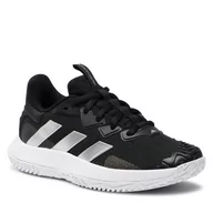 Tenis ziemny - Buty adidas SoleMatch Control Tennis Shoes ID1501 Cblack/Silvmt/Ftwwht - miniaturka - grafika 1