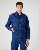 Kurtki męskie - Męska kurtka jeansowa Wrangler ANTI FIT JACKET M - miniaturka - grafika 1