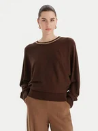 Swetry damskie - Marciano Guess Sweter 5BGR02 5782Z Brązowy Regular Fit - miniaturka - grafika 1