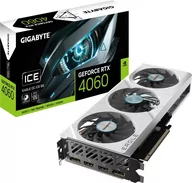 Karty graficzne - Karta graficzna Gigabyte GeForce RTX 4060 Eagle OC Ice 8GB GDDR6 (GV-N4060EAGLEOC ICE-8GD) - miniaturka - grafika 1