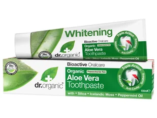 DR ORGANIC DR ORGANIC ALOE VERA PASTA DO ZĘBÓW 100ML - Pasty do zębów - miniaturka - grafika 2